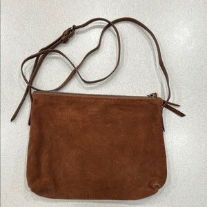 Universal Thread Brown Suede Crossbody Bag